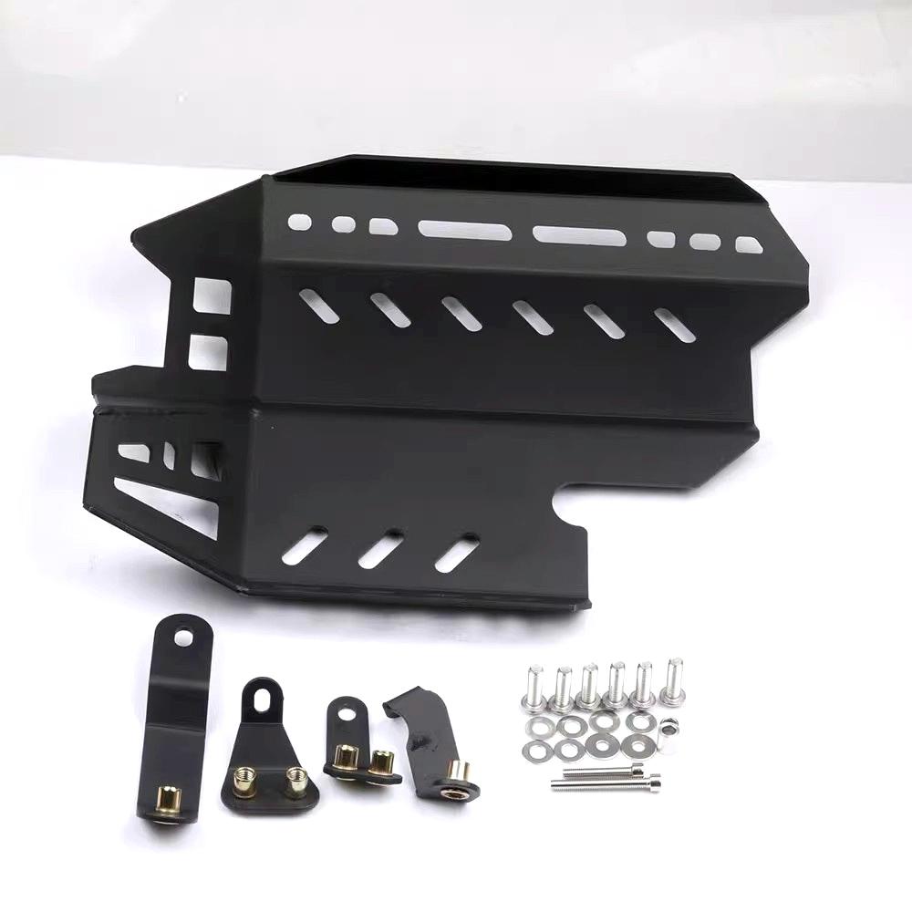 

Для Honda NX400 NX500 защита двигателя шасси NX 400 NX 500 мотоцикл алюминиевый сплав утолщенная броня диффузор аксессуары Chassis cover-black