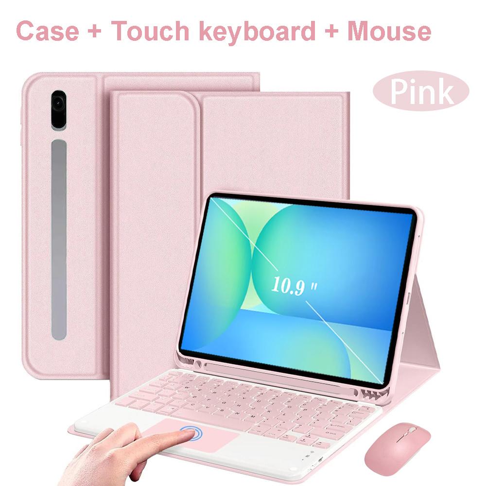 Case for Samsung Tab S10 FE 10.9 Inch , Bluetooth Keyboard Cover for Galaxy Tab S10 FE 10.9 SM-X520/X526/X526B