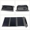 Portable solar panels, a must-have for camping. A foldable solar charger suitable for power stations, with USB-A and Type-C outputs