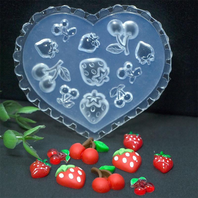 1Pc 3D Acrylic Nail Mold Tulip Sea Shell Jellyfish Goldfish Starfish Design DIY Silicone Manicure Nail Art Decorations
