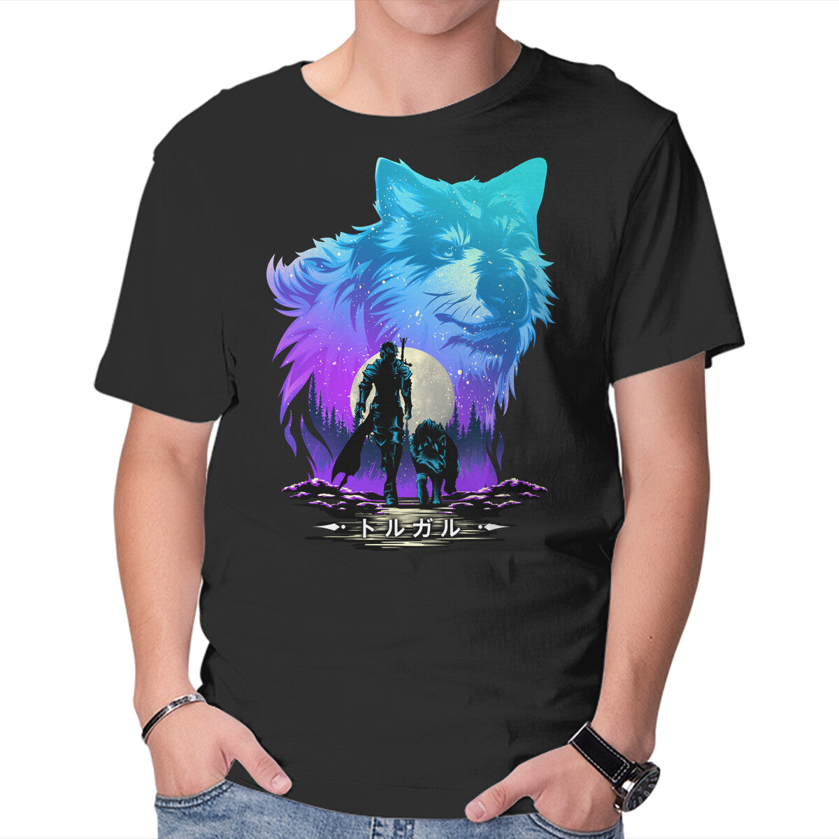 Unisex Crew Neck T-Shirt Best Companion Torgal Graphic Short Sleeve Casual Tee XXL