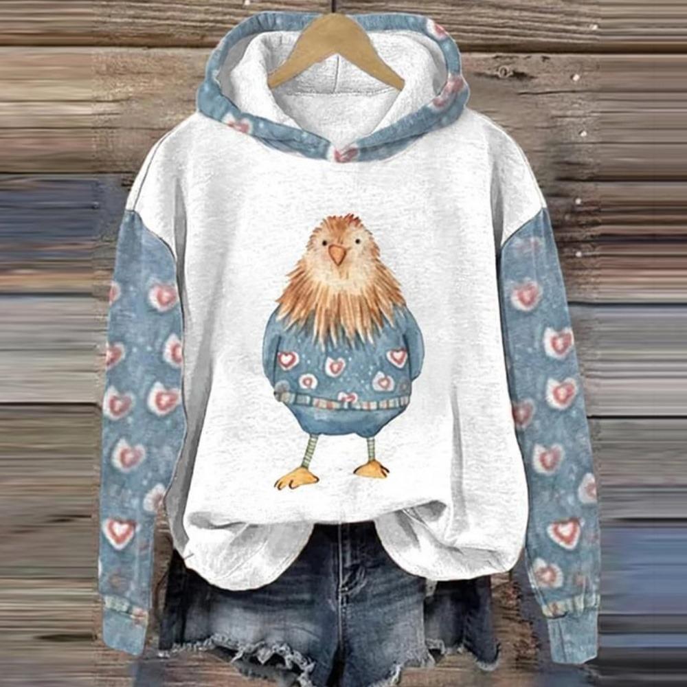 Sudadera con capucha para mujer, divertida sudadera con estampado de animales de gato kawaii para hombre, sudaderas, ropa femenina, jerséis unisex casuales de manga larga