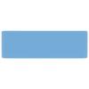 VidaXL Luxury Washbasin Countertop Basin Toilet Hand Wash Basin Bathroom Cosmetic Room Rectangular Light Blue Matte 147044