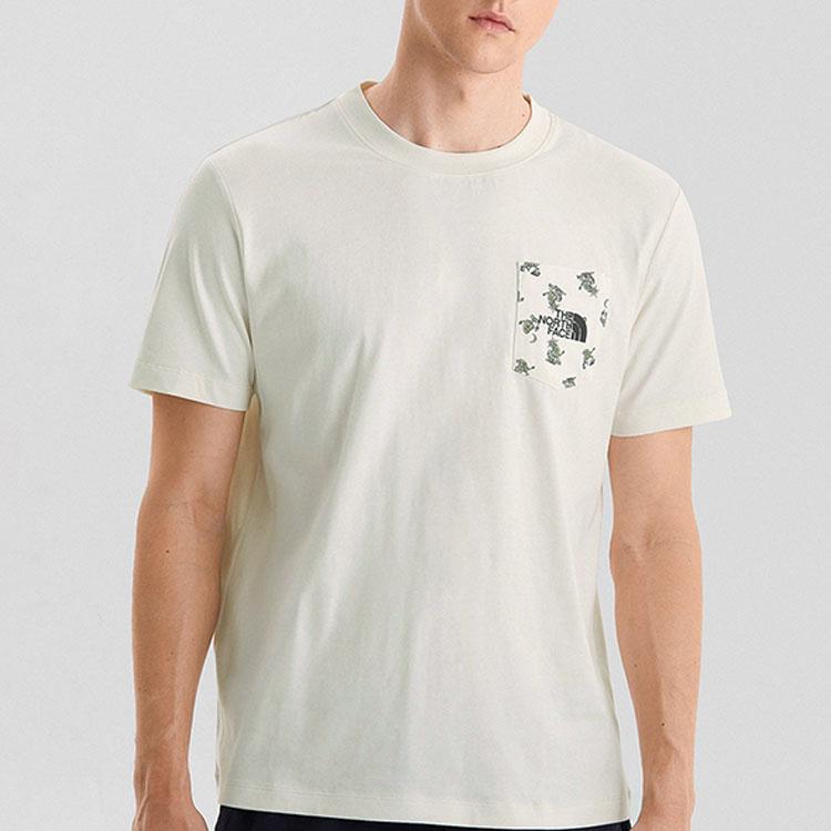 THE NORTH FACE T Shirt Men's Ecru NFOA5JZW-N3N