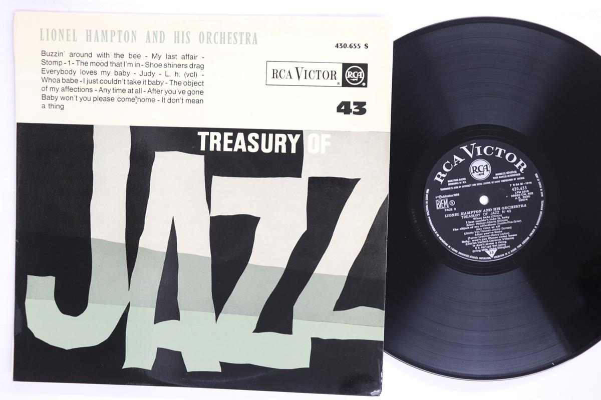 LP Record LIONEL HAMPTON  Lionel Hampton And His Orchestra 430655 RCA VICTOR 1966 France Jazz Used