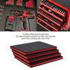 4pcs Tool Box Foam Inserts 19.69x15.75x1.38in Cuttable Toolbox Polyethylene Foam Sheet for Toolbox Hard Case Toolbox Drawer
