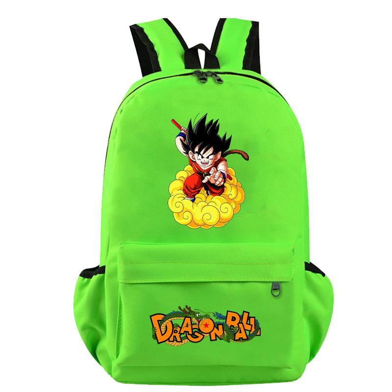 Anime Dragon Ball Cute Cartoon Backpack Document Bag for Girl Boy Teenager Best Gifts Schoolbag Men Women Leisure Travel Unisex Bagpack Rucksack