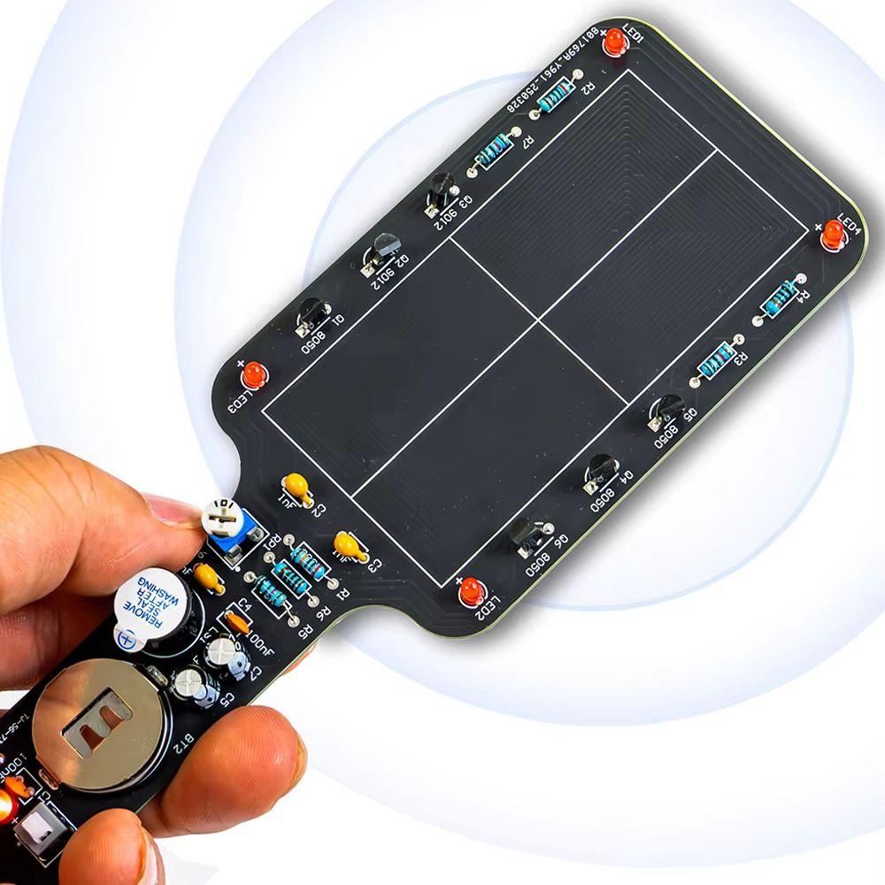 Non-contact Sensor DIY Metal Detector Kit 60mm Sensor Metal Detector Module  Soldering Practice
