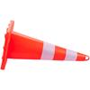 Safety Cones Traffic Cones 12 x 28" Orange Reflective Collars Road Cones
