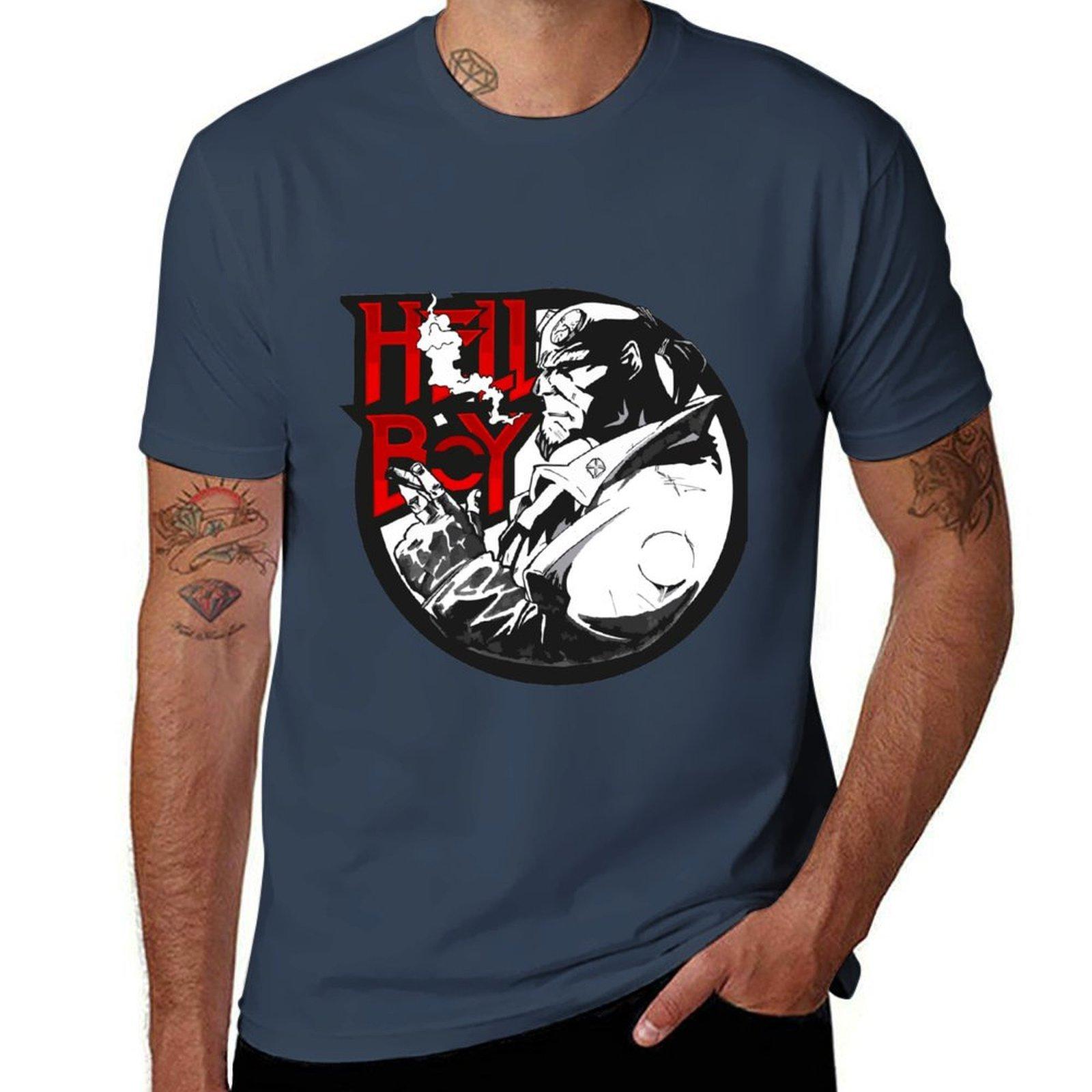 HellBoy TShirt Urban Casual Loose Fit Tee S