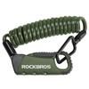 ROCKBROS Bicycle Key Wire Lock, 3 Digit Dial Type, No