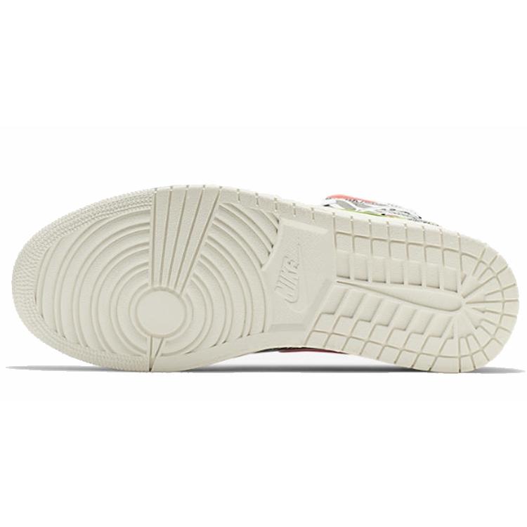 Jordan 1 Mid All Over Logos 554724-119