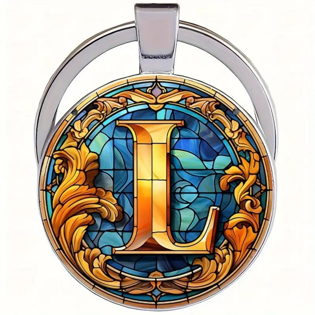 26 English Alphabet Keychain