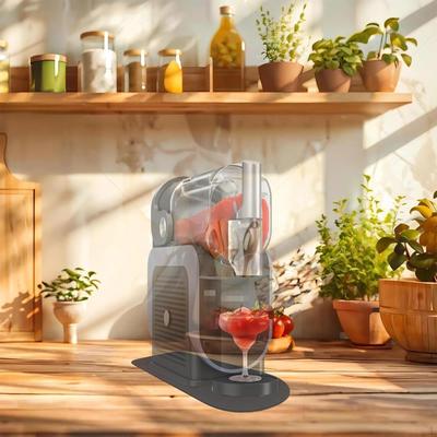 Slush-Maschinen-Unterlage für Getränkezubereitung Rutschfestes Tablett Küche und Cafés