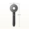 Five-speed Filter Super-pressurized Shower Head Handheld Hollow Large Water Outlet Bathroom Shower Head Set