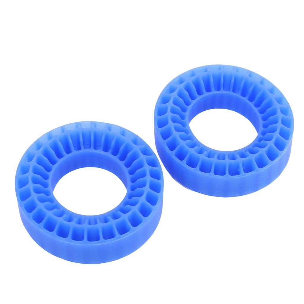 2pcs Water Proof Silicone Tire Inserts for 1.0in Tires RC Tire Inserts Dual Layer Hollow Structure 55x20mm