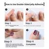 Cat Eye Fake Toe Nail Tips Half Cover Press On Toenails New Toenail  For Women Nail Salons DIY