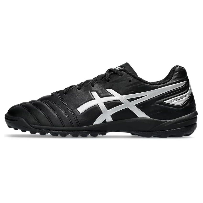 Asics Ds Light Club Comfortable Casual TF (Rubber Studs) Shock Absorbing Durable Soccer Shoes Unisex Soccer Shoes Black White 1103A112-001