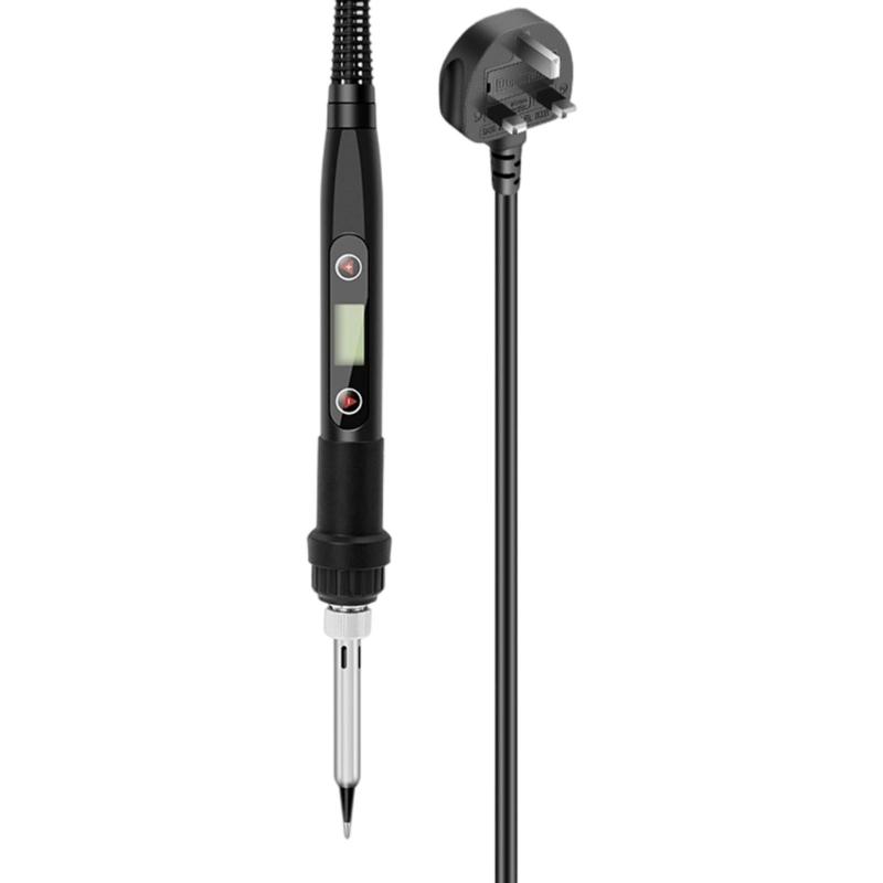 Adjustable Temperature Soldering Iron Digital Display 80W Accuracy Tool Rapid Heating For DIY And Professional Use