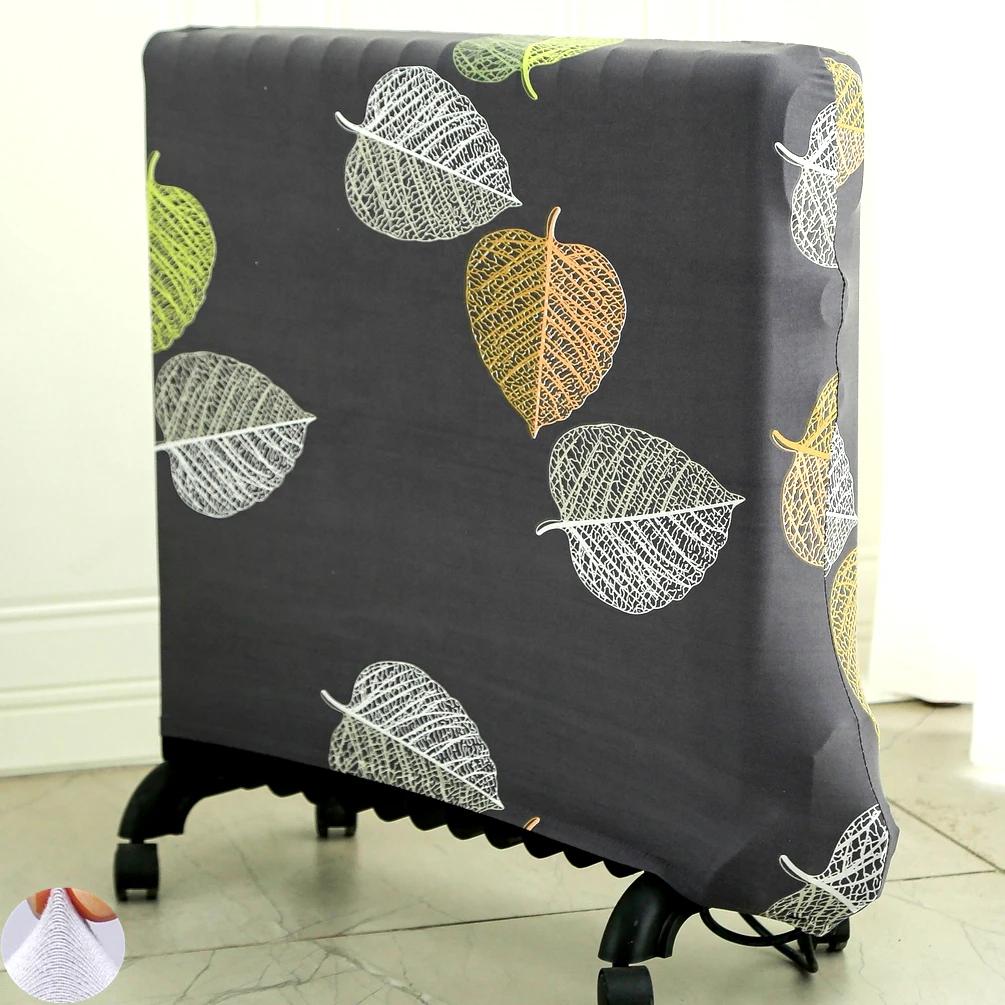 Solid Color Portable Heater Radiator Dust Cover Thickened Elastic Household Oil Tin Radiator Protective Storage Dust Covers