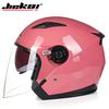 Genuine JIEKAI Helmet Motorcycle Motorbike Dual Lens Summer Winter Open Face Helmet Moto capacete para motocicleta casco516