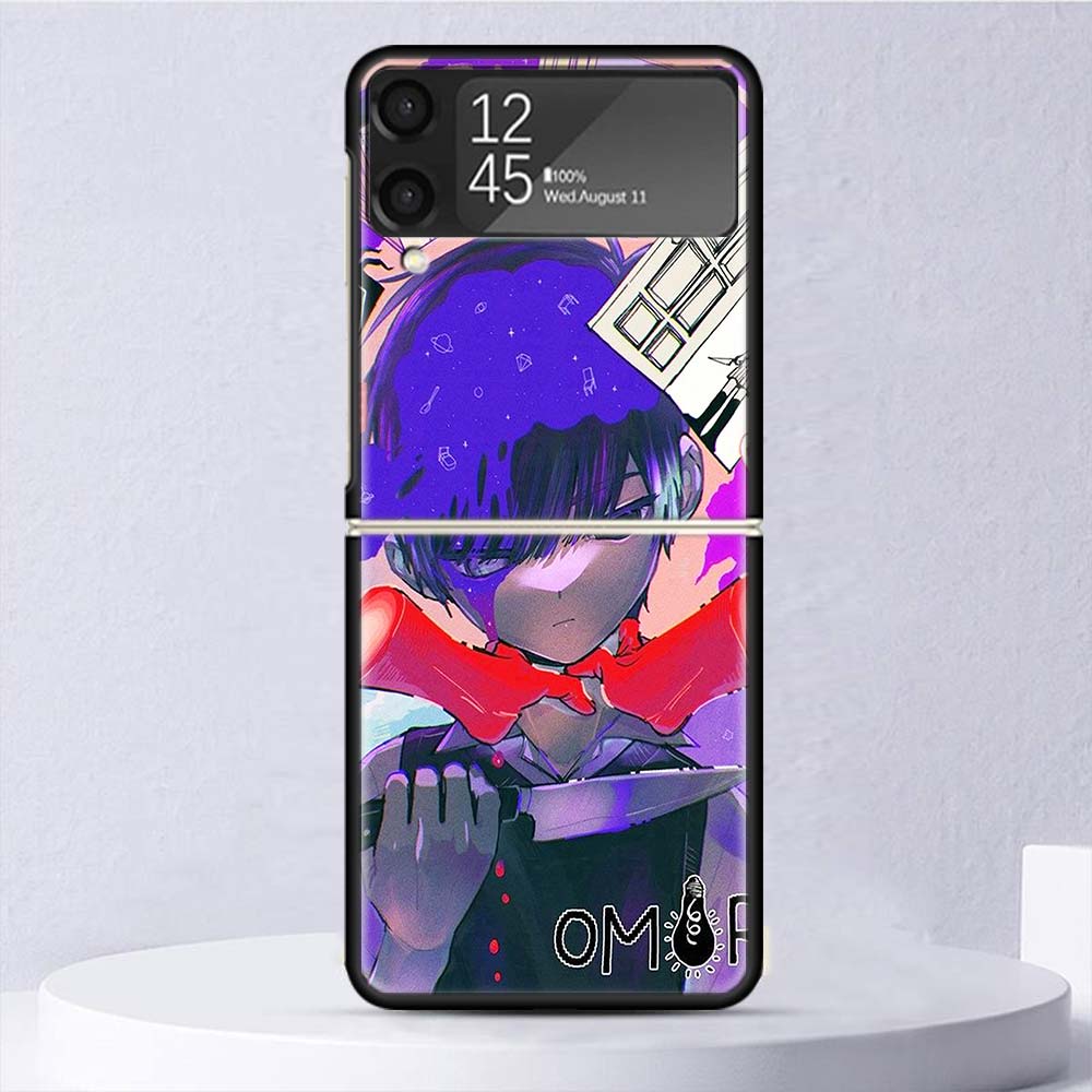 Game O-Omori Cartoon Shockproof Case For Samsung Galaxy Z Flip 7 6 5 4 3 5G Phone Cover Z Flip3 Flip4 Flip5 Flip6 Flip7 Shell