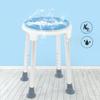 360 Degree Rotating Non slip Bath Stool Bath Shower Seat for Elderly Pregnant Woman