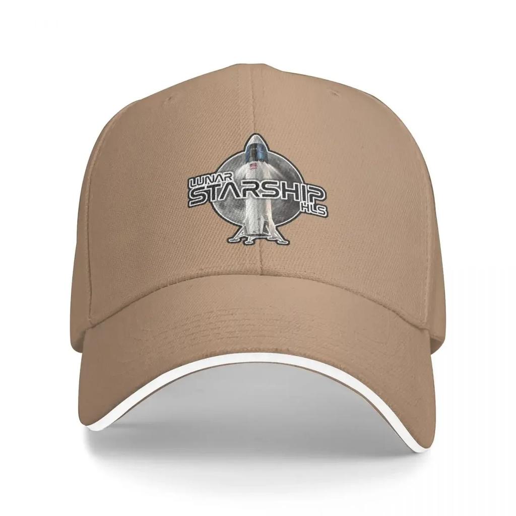 New SpaceX Lunar Starship HLS Baseball Caps Casquette Unisex Hats
