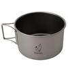 FOXTAIL Pure Titanium Deep Sierra Cup 550ml Mini Cooker Rocky Cup Ball Pot Small Pot Lightweight High Durability Corrosion Resistant