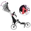 Golf Trolley Black and White 100 x 69 x 114 cm Aluminum