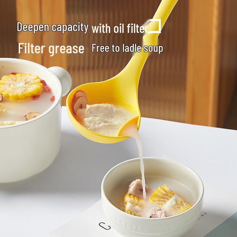 Chuidahuang 3-Piece Non-Scratch Silicone Utensil Set