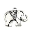 Antique Style Elephant Charms Metal Animal Pendants For DIY Jewelry Keychain Bag Accessories