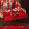 Wedding Kneeling Pads for Bride and Groom: Thickened Red Cushions for Tea Ceremony