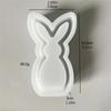 Easter Hare Silicone Candle Molds Heat Resistant for Epoxy Resin Making Candle Soap Tealight Stand Festival Decoration