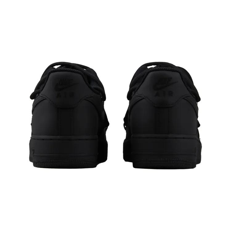 Nike Air Force 1 Air Force 1 Low top Skateboard Shoes Men's Matte Black (Unisex) Skateboard Shoes