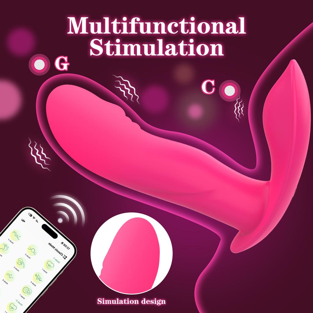 APP Bluetooth Control Sexy Adult Female Vagina Vibrator Female Clitoris Stimulator Dildo Vibrator Adult Sex Toys for Women 18