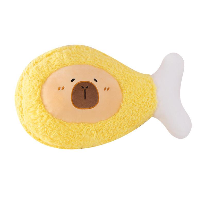 Capybara Leg Chicken Plush Toys Animal Doll Shopping Mall Festival Gifts