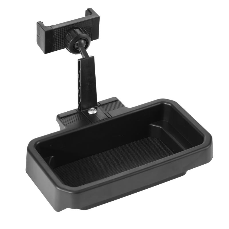 

Многофункциональный держатель телефона с ящиком для хранения, автомобильный ящик для хранения с центральным управлением, кронштейн для мобильного телефона, подходит для Ford Bronco чёрный