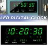 Dagu Large Screen Digital Wall Clock LED Display Desk Time Temperature Calendar Date