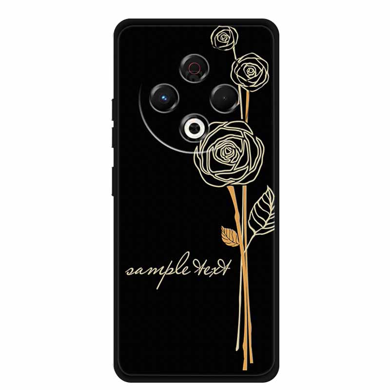 3D Phone Cover For Tecno Pova 6 Neo Pova6Neo Cases Soft TPU Silicone Case Tecno Pova 6 Pro Pova6 Embossed Flowers Blossoms Funda