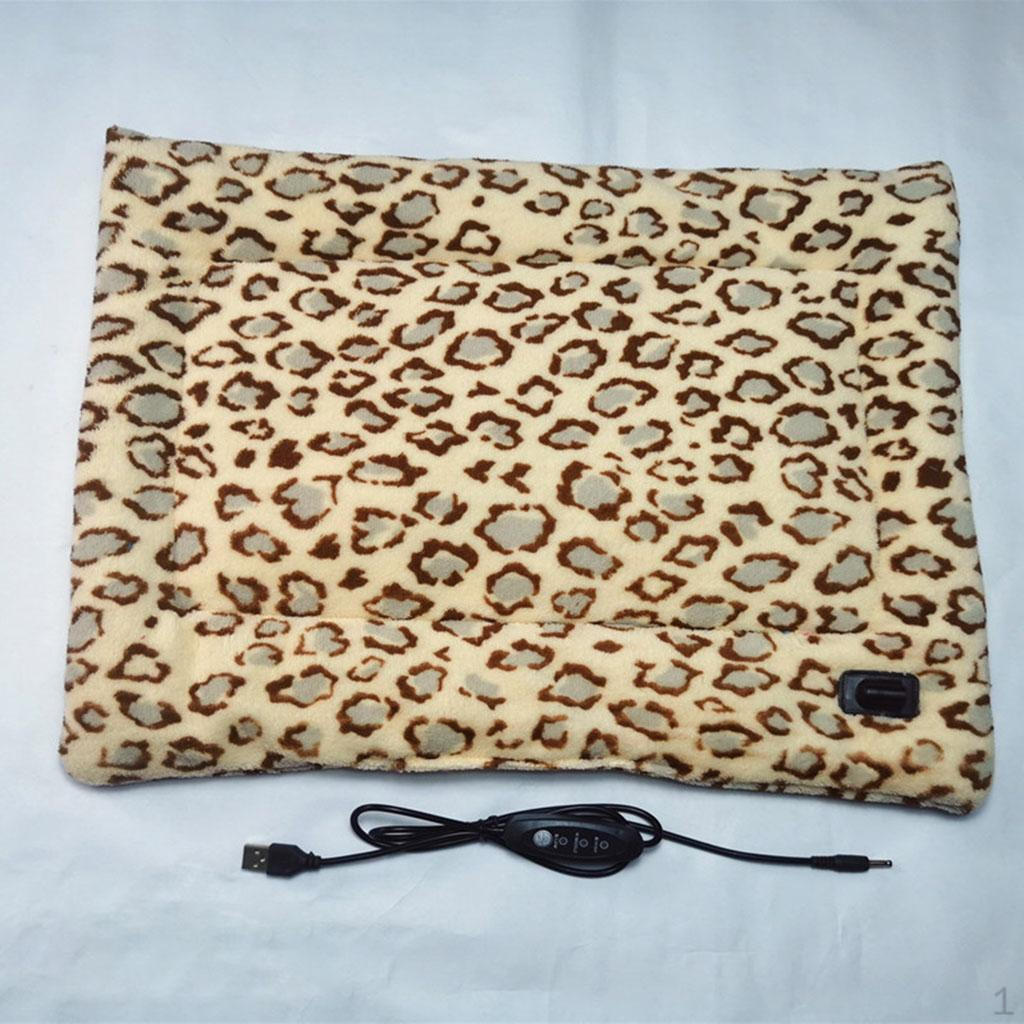 Pet Heating Pad Blanket Heated Mat Electric Warmer Bed for dogs and cats Bunny Small Animal