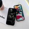 Black Cats Phone Case for iPhone 11 15 Pro Max Case Coque 14 Plus 13 Pro 12 11 X XS XR 7 8 SE 2020 15Pro Cute Cat TPU Soft Cover