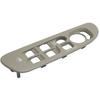 For 2002-2010 Dodge Ram 1500 2500 3500 Door Window Switch Bezel Panel Cover Gray