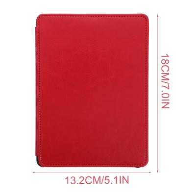 E-Reader Case Cover for 5 11 Thin Lightweight Vertical Design Waterproof PU Superfine Fiber Protective