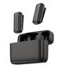 K5K6 Wireless Lavalier Microphone with Smart Noise Reduction for Outdoor Recording and Live Streaming