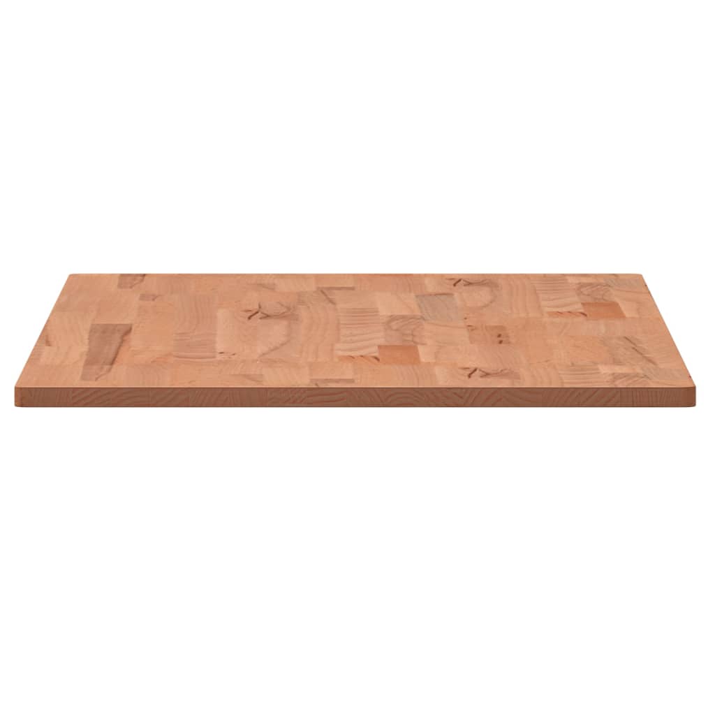 Tabletop 80x40x1.5 cm Rectangular Solid Beech Wood\