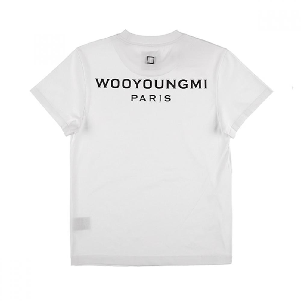 

Woo Yeong Mi M243tS07 701w Back Logo Women S Short Sleeve Tee M243TS07 701W (38)