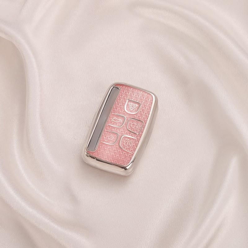 Crystal Tpu Key Case For Land Rover Range Rover Sport Evoque Freelander Velar Discovery 4 Jaguar Xe Xj Xf Guitar Car Key Cover