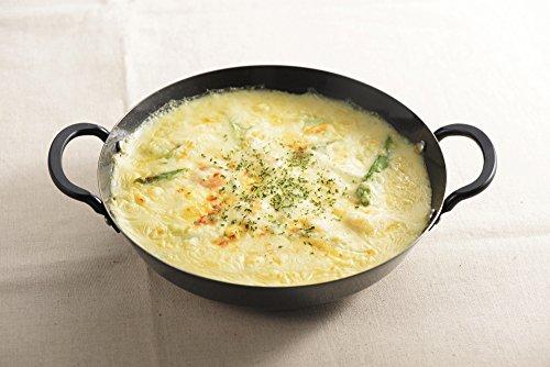 Pearl Metal HB-1604 20cm Iron Grill Pan with Lid, Recipe Included, Induction Compatible, Easy Cooking, Made in Japan