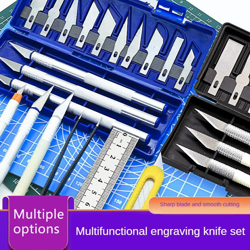 Carving Knife High Quality Ease Of Use Portable Durable Combination Tool Metal Carving Knife Metal Precision Carving Tools